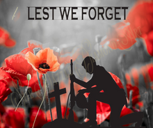 Load image into Gallery viewer, 30x30-Premium-Diamond Painting-Lest We Forget
