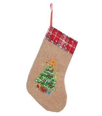 Pre-Order Christmas Stocking-Flannel- Kit