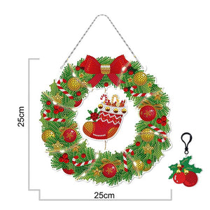 PRE-ORDER-Christmas LED Wreath KITS