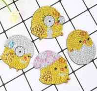 Easter Chicken Magnets (set of 4)