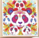 Panda Bears-30x30-Partial-Diamond Painting